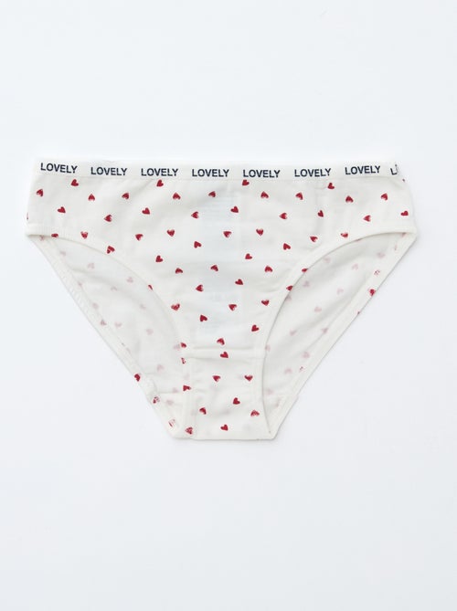 Setje met 4 onderbroekjes met print - Kiabi