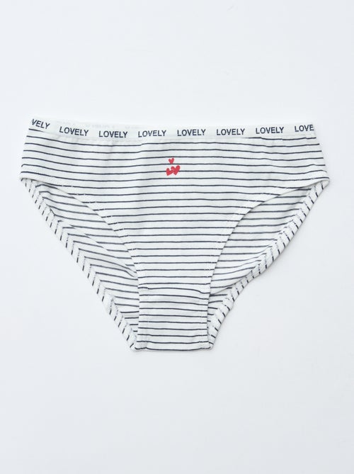 Setje met 4 onderbroekjes met print - Kiabi