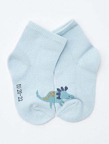 Setje met 5 paar sokken van stretchtricot