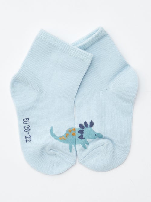 Setje met 5 paar sokken van stretchtricot - Kiabi