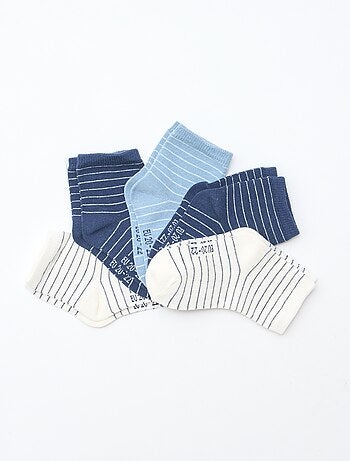 Setje met 5 paar sokken van stretchtricot