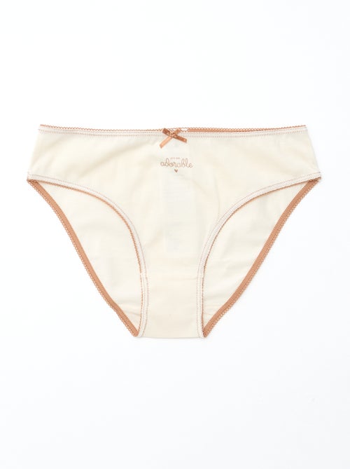 Setje met 7 slips - Kiabi