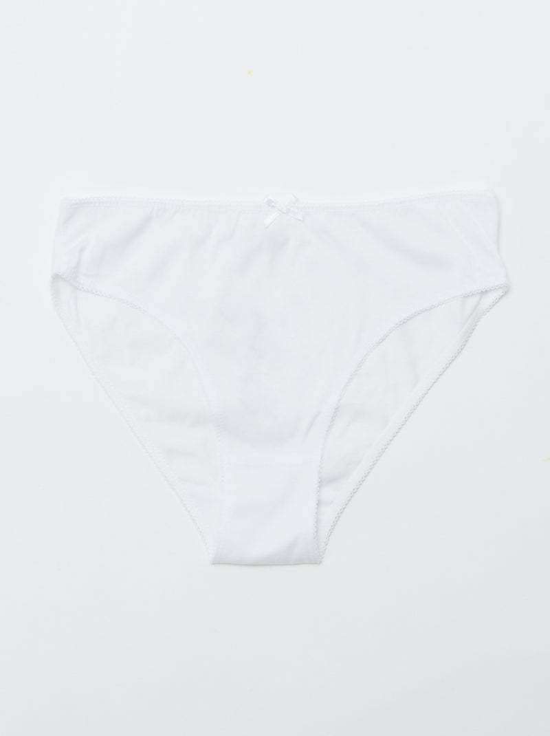 Setje met 7 slips ROOD - Kiabi