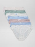 Setje met 7 slips ROSE - Kiabi