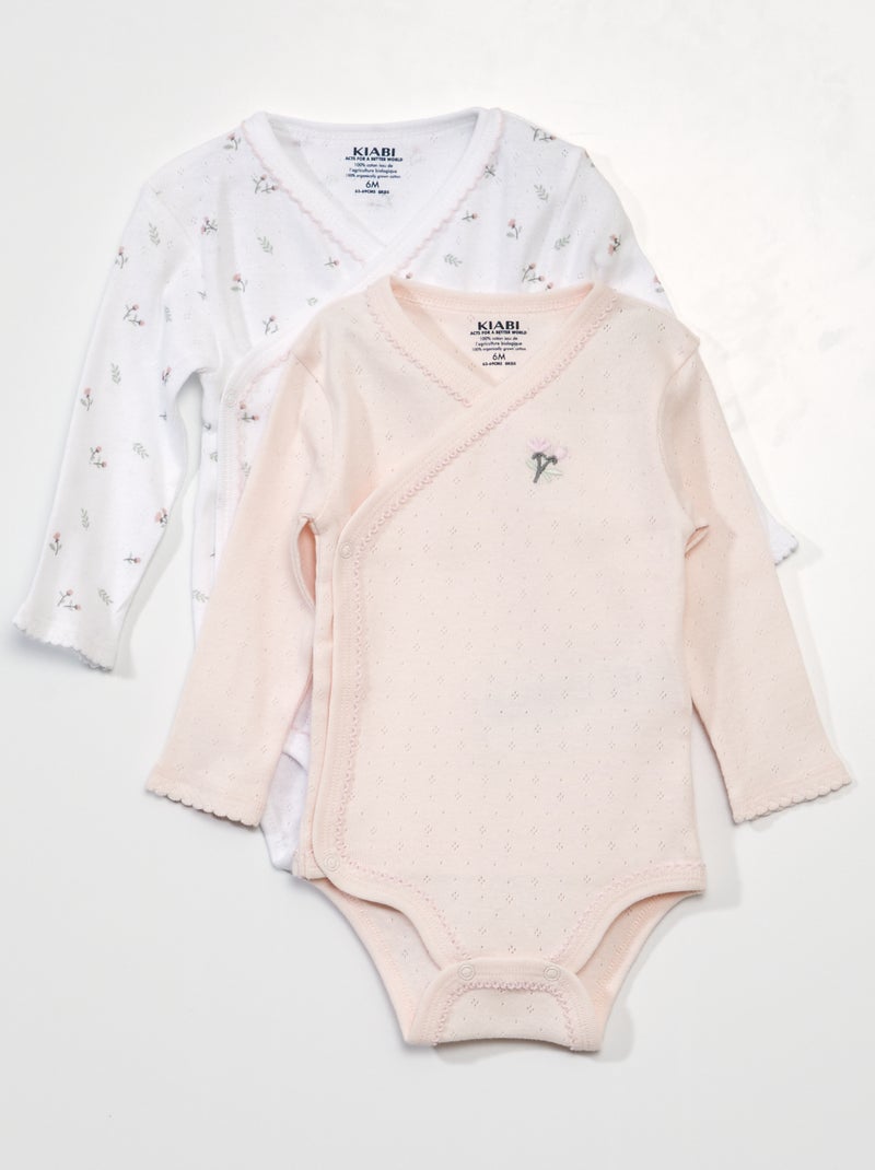 Setje met body's WIT - Kiabi