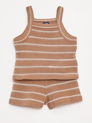 Setje met singlet + short - 2-delig