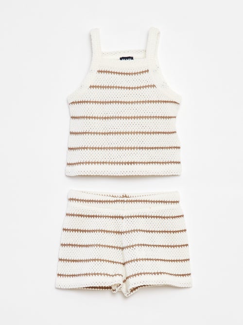 Setje met singlet + short - 2-delig - Kiabi