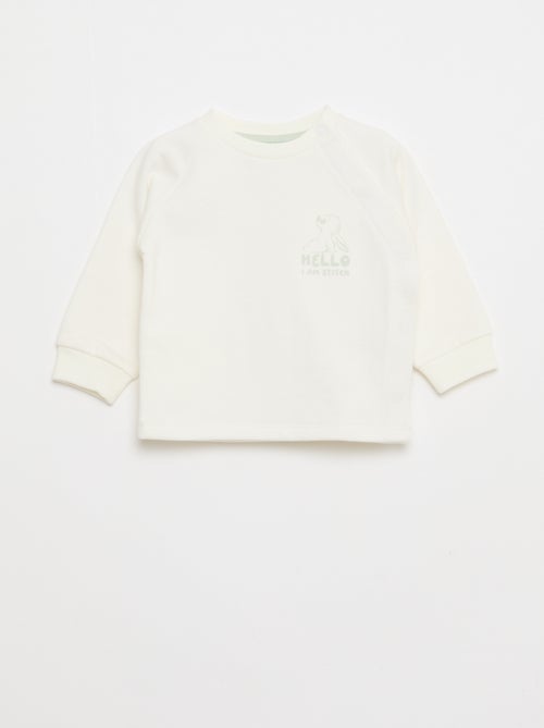 Setje met sweater, broek + bandana - 2-delig - Kiabi