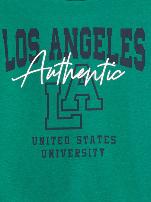 Setje met sweater + broek in campusstijl - 2-delig - Kiabi