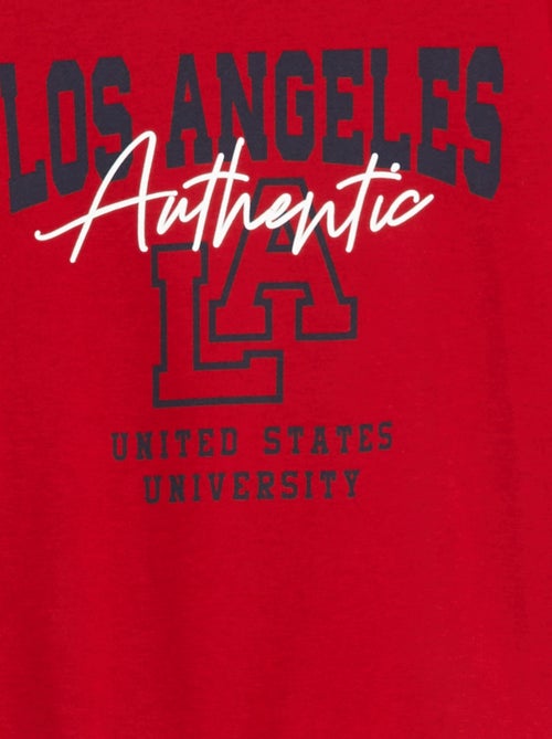 Setje met sweater + broek in campusstijl - 2-delig - Kiabi