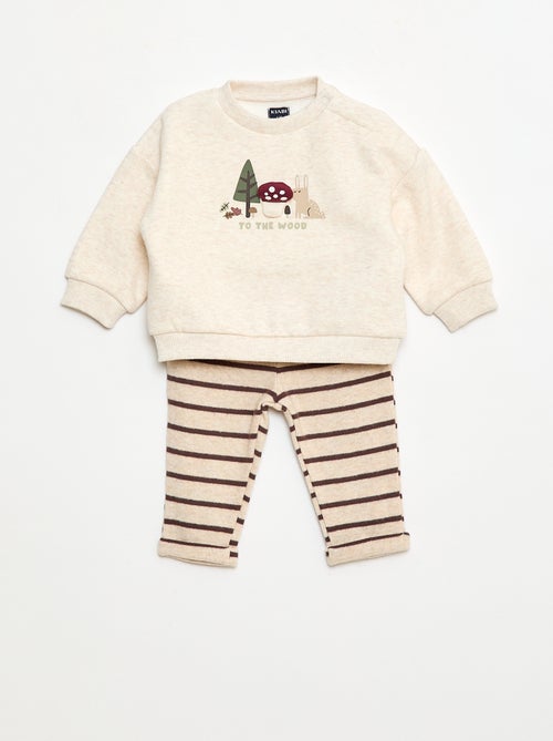 Setje met sweater + legging - Kiabi