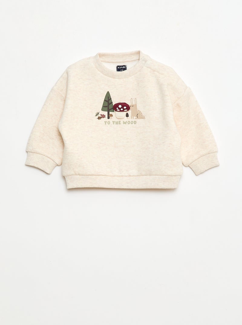 Setje met sweater + legging Biege - Kiabi