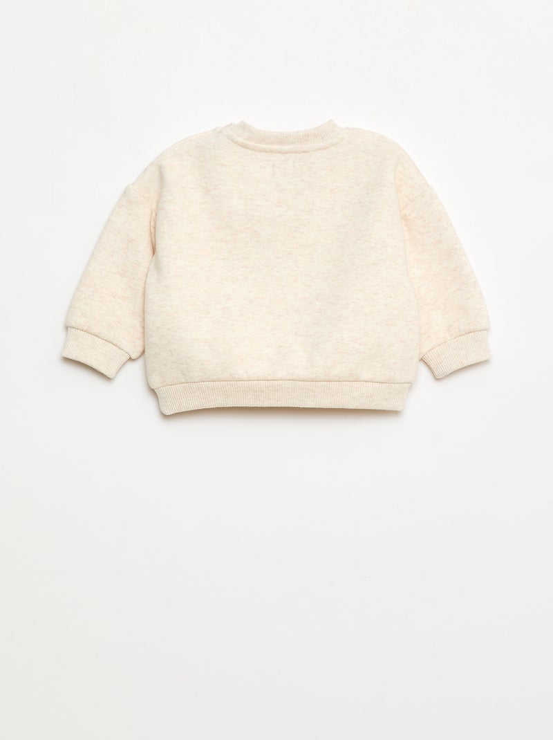 Setje met sweater + legging Biege - Kiabi