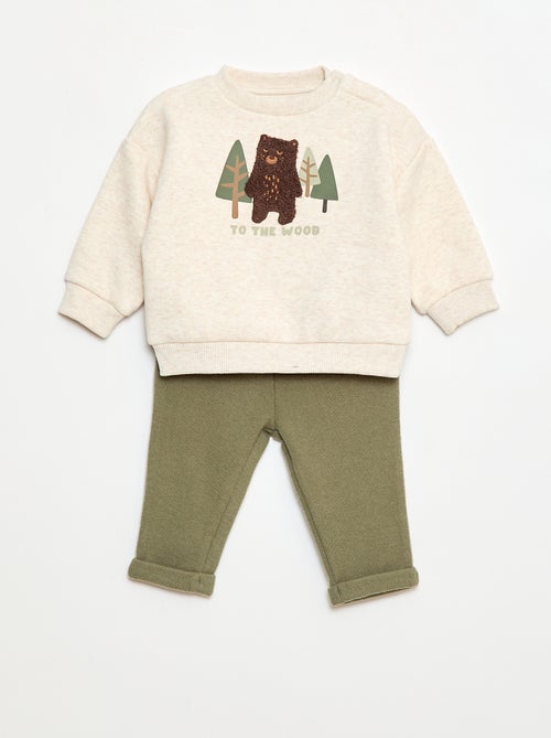 Setje met sweater + legging - Kiabi