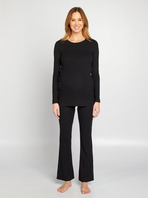 Setje met T-shirt + broek | Borstvoedingsmodel - 2-delig - Kiabi