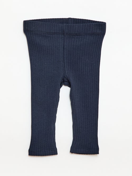 Setje met T-shirt + legging met ribbeltextuur - 2-delig - Kiabi