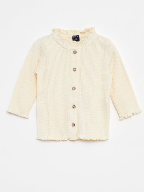 Setje met vestje + broek + sokjes - 3-delig - Kiabi