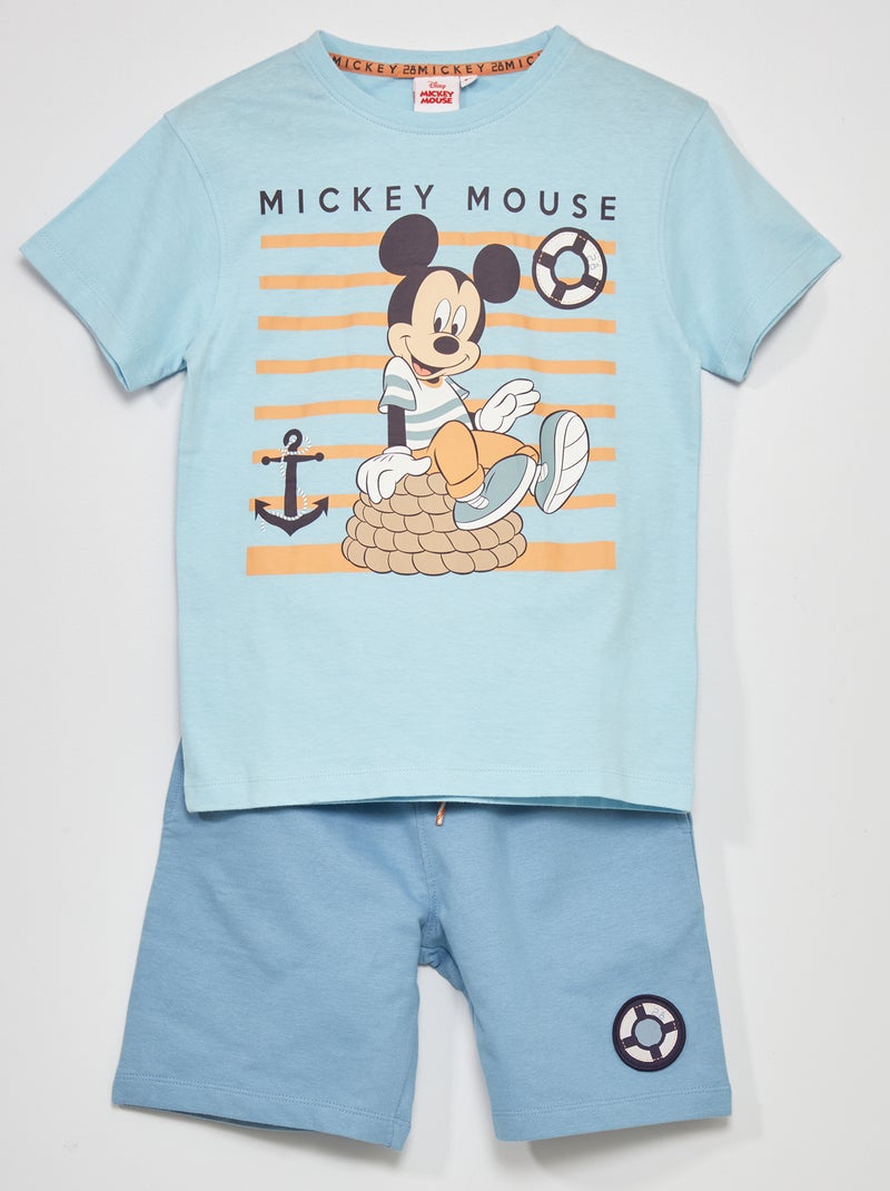 Setje 'Mickey' - 2-delig blauw - Kiabi