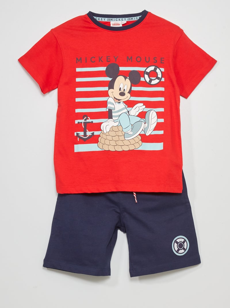 Setje 'Mickey' - 2-delig rood - Kiabi