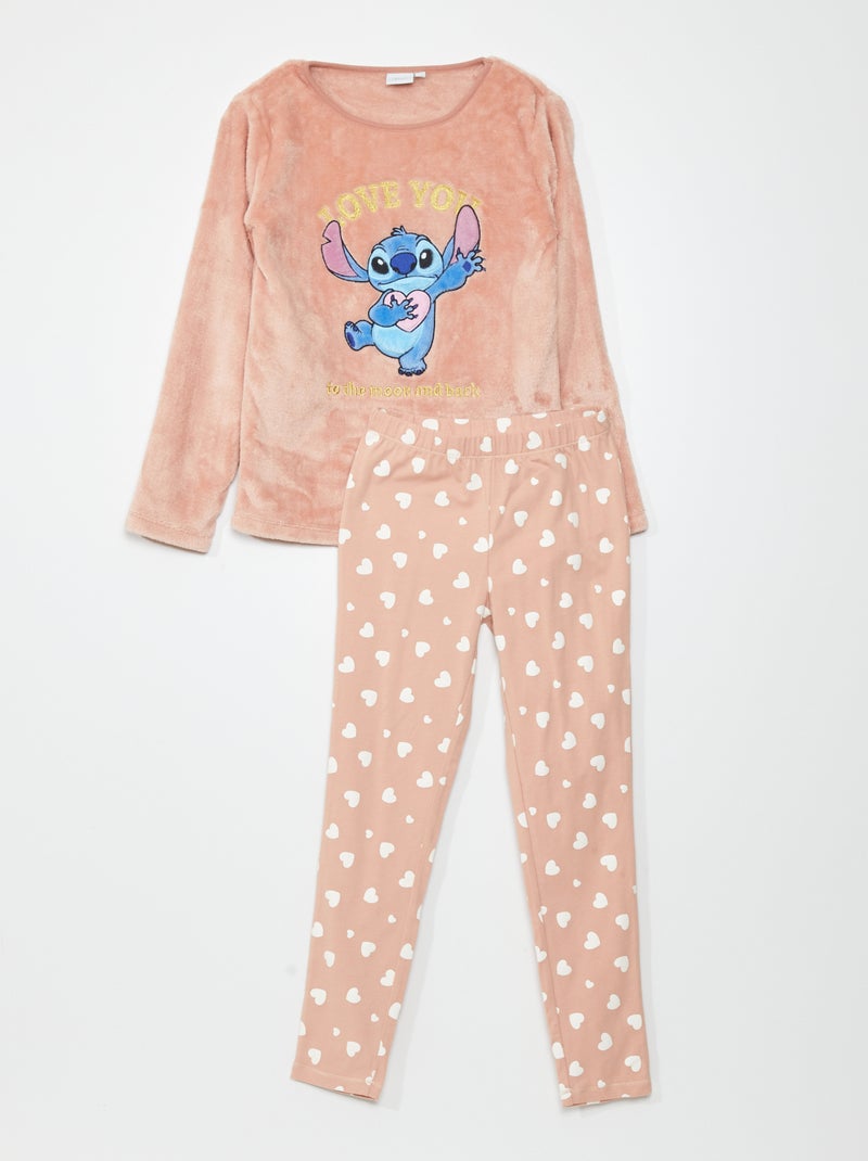 Setje: pyjamashirt + -broek 'Stitch' 2-delig ROSE - Kiabi