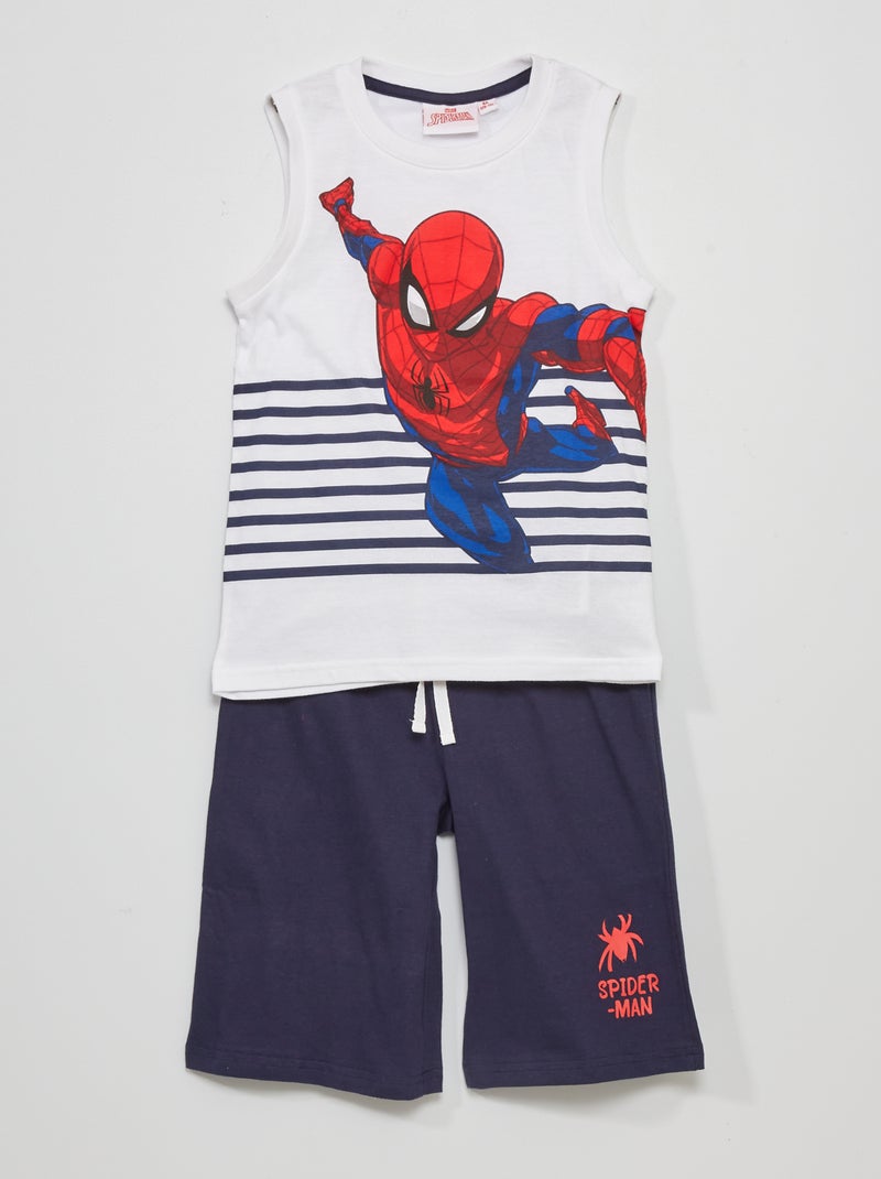 Setje 'Spider-Man' - 2-delig WIT - Kiabi