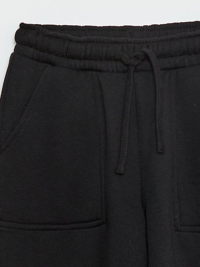 Setje: sweater + joggingbroek - 2-delig zwart - Kiabi