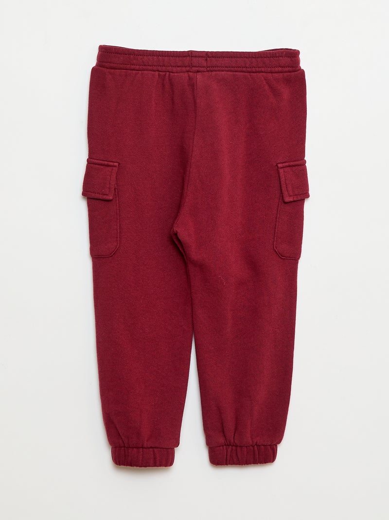 Setje: sweater + joggingbroekje Rood - Kiabi