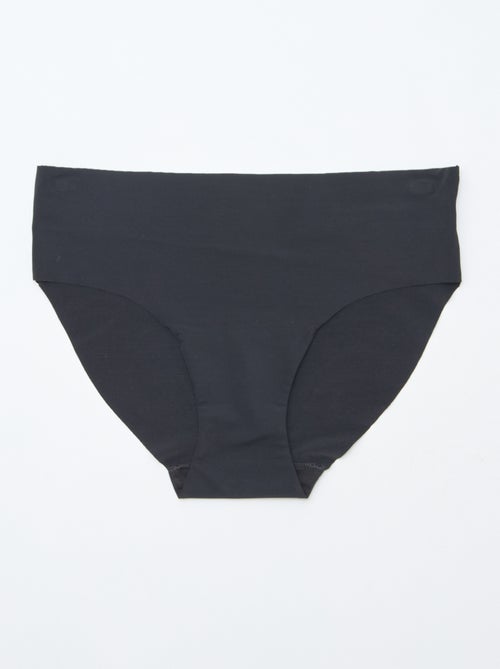 Setje van 2 onzichtbare slips in microvezel - Kiabi