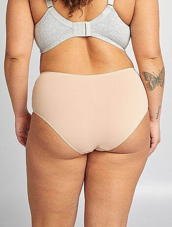 Setje van 2 onzichtbare slips met hoge taille