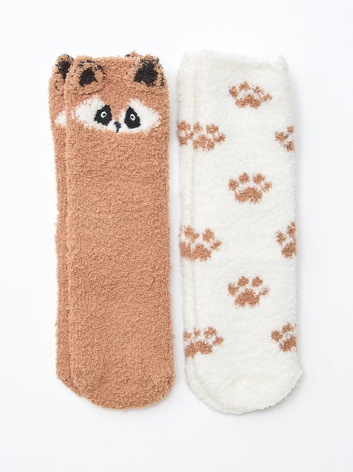 Setje van 2 paar sokken - Kiabi