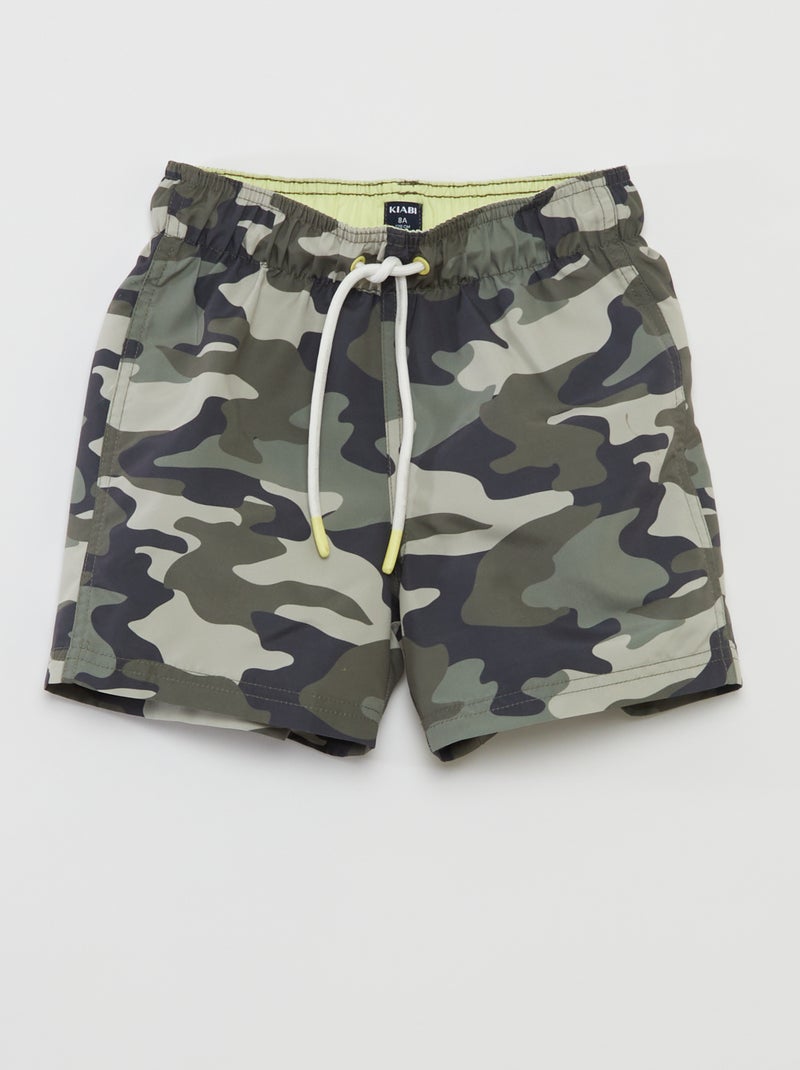 Setje van 2 zwemshorts KAKI - Kiabi