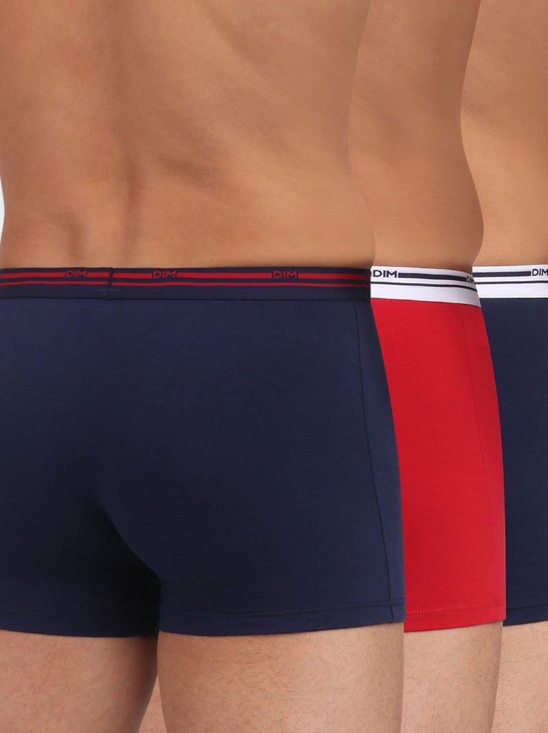 Setje van 3 boxershorts 'Dim' Blauw - Kiabi