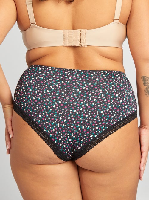 Setje van 3 slips met print - Kiabi