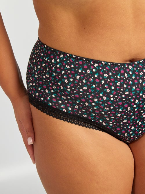 Setje van 3 slips met print - Kiabi