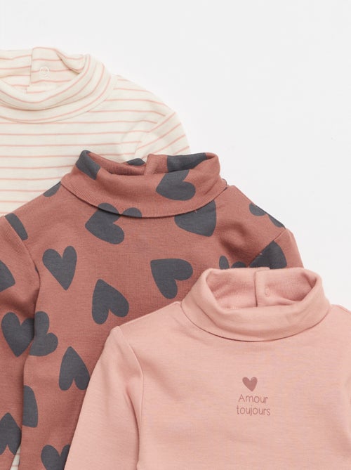 Setje van 6 duurzame rompertjes - Kiabi