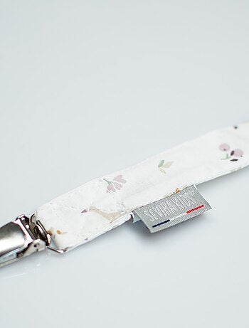 Sevira kids | attache tétine en coton sidonia