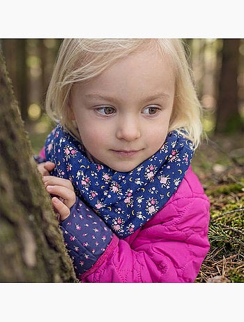 Sevira kids | bandana cache-cou réversible flore