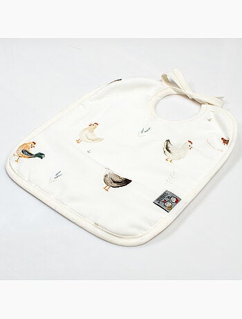 Sevira kids | bavoir à nouer en coton gallina