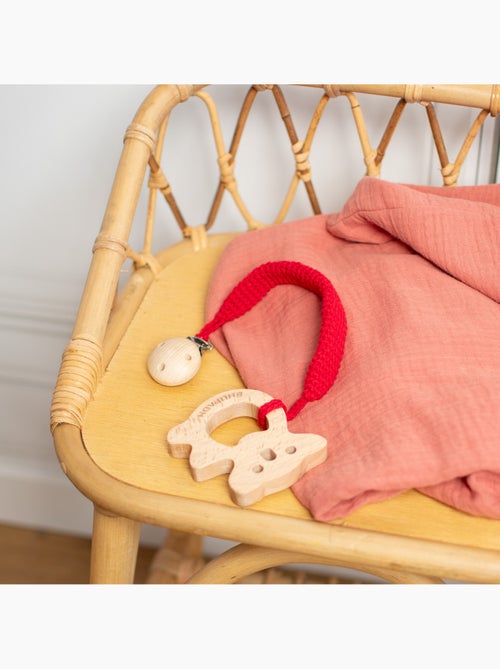 Sevira kids | coffret de 3 hochets en coton et bois naturel - Kiabi Sevira kids | coffret de 3 hochets en coton et bois naturel - Kiabi