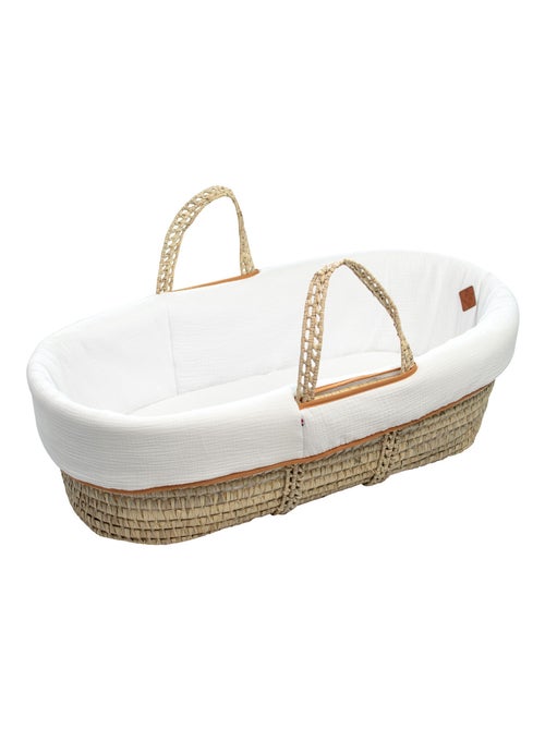 Sevira kids | couffin bébé avec matelas habillage et drap housse jeanne - Kiabi Sevira kids | couffin bébé avec matelas habillage et drap housse jeanne - Kiabi