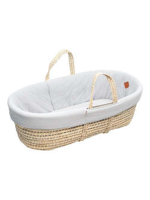 Sevira kids | couffin bébé avec matelas habillage et drap housse jeanne - Kiabi Sevira kids | couffin bébé avec matelas habillage et drap housse jeanne - Kiabi