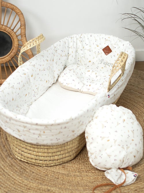 Sevira kids | couffin bébé avec matelas habillage et drap housse sidonia - Kiabi Sevira kids | couffin bébé avec matelas habillage et drap housse sidonia - Kiabi