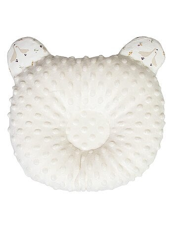 Sevira kids | coussin anti tête plate réversible en minky sidonia