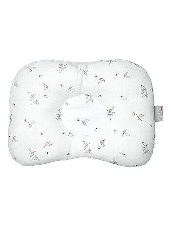 Sevira kids | coussin cale-tête ergonomique en gaze de coton melody