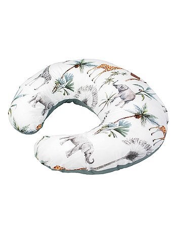 Sevira kids | coussin d'allaitement ergonomique + housse safari
