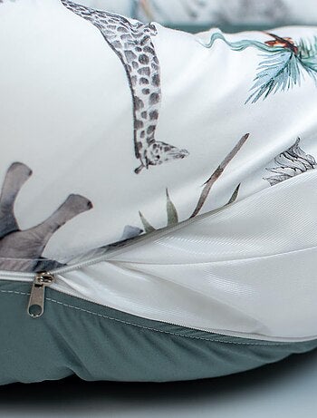 Sevira kids | coussin d'allaitement ergonomique + housse safari