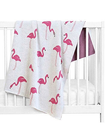 Sevira kids | couverture flamant rose