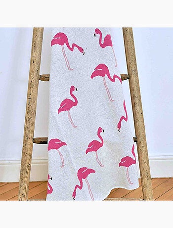 Sevira kids | couverture flamant rose