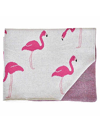 Sevira kids | couverture flamant rose