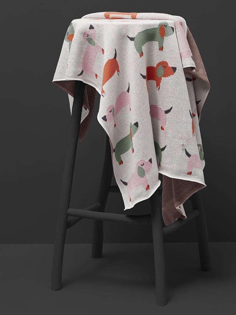 Sevira kids | couverture  gots teckel Rose - Kiabi
